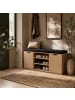 BOXIMO Schuhschrank mit Sitzfläche PORTA in Braun, (B) 30 x (H) 46 x (L) 103 cm