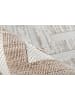 Kayoom Wohnzimmer Teppich – Kurzflorteppich Sarai 125 in braun - beige - rechteckig