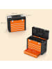 HOMCOM Werkzeugkiste in Orange 49,7L x 25,3B x 28,9H cm