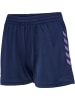 Hummel Short "Hmlstaltic Poly Shorts Woman" in Blau