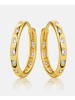 Diamant L'éternel Ohrringe aus 585 Gelbgold