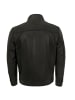 Milestone Lederjacke Lammnappa in Schwarz