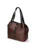 FELIPA Damen Handtasche in Dunkelbraun