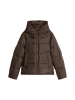 Marc O'Polo Puffer-Daunenjacke mit Kapuze Regular Fit in Burnt Coffee