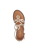Les Tropéziennes par M Belarbi Ledersandalen Les Harabesque Gold