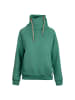 Salzhaut Sweatshirt ISVEIG in Bottle Green