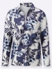 WITT WEIDEN Winter-Shirt in hellblau-marine-bedruckt
