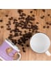 Mr. & Mrs. Panda Camping Emaille Tasse Brautpaar Herzen mit Spruch in Lavendeltraum
