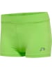 Newline Verstellbare Taille Tight Kurze Hose Reflektierend Logo Women Core Damen in GREEN FLASH