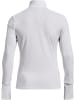 Under Armour Longsleeve "Launch Pro Half Zip" in Weiß