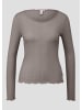 QS T-Shirt  in  9625_braun
