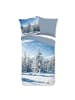 Traumschlaf Bettwäsche Winterlandschaft in blue