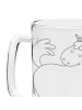 Mr. & Mrs. Panda Gravur Bierkrug Einhorn Stolzieren ohne Spruch in Transparent