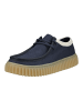 Clarks Sneaker in Blau