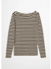 Marc O'Polo Langarmshirt aus Jersey in Black Multi 10