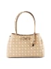 Guess Carrie Schultertasche 44 cm in biscotti logo