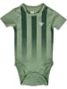 Hummel Druckknopf Strampler Hmlstriped Kinder in HEDGE GREEN