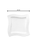 Villeroy & Boch 4er Set Frühstücksteller NewWave 24 x 24 cm in weiß