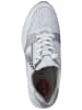 Jana Sneaker in Weiß/Silber