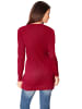 Heine Feinstrickjacke in rot