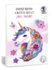 URSUS Diamond Painting Schultüten Deko-Set "FANCY UNICORN" - ab 3 Jahren