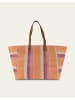 Oilily Stripes Shopper Tasche 39 cm beetroot purple