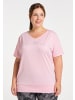 Venice Beach V-Shirt Curvy Line Sui in cameo rose