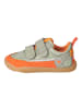 qnuffs Kindergarten Klett Halbschuh/Sneaker in orange