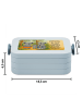 Mr. & Mrs. Panda MEPAL Bentobox Koala Familie Design mit Spruch in Blau Pastell