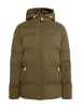 DreiMaster Maritim Herren Winterjacke Mit Wattierung in Militäroliv