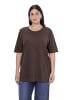 Ulla Popken Shirt in mahagoni