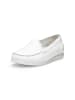 VITAFORM Hirschleder Slipper in weiß