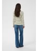 Kaffe Langarm-Shirt KAliddy Regular fit in Chalk W. Aloe Stripe