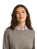 Polo Club Pullover WOMAN RIGBY GO U WOOL W IO LONG SLEEVE REGULAR FIT in Taupe