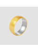Adeliás Herren Ring aus Edelstahl in gold