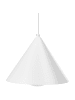Beliani Pendelleuchten LEYRE in Weiß - (W) 24 x (H) 156 x (L) 24 cm