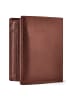 Bugatti Valencia Geldbörse RFID Schutz Leder 12 cm brown
