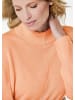 GOLDNER Kaschmirpullover Kuschelweicher Kaschmirpullover mit Kragen in pfirsich