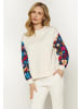 usha BLUE LABEL Women Sweatshirt in offwhite