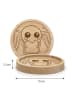 Mr. & Mrs. Panda Untersetzer Spinne Agathe Sandwich ohne Spruch in Transparent