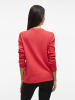 Vila Strickpullover in Aurora Red