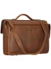 Greenland Nature Aktentasche Leder 40 cm cognac