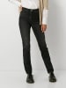 Toni Straight Leg Jeans für Damen in Schwarz