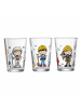 Ritzenhoff & Breker 3er Set Kindergläser Berufe Jungen 205 ml in bunt