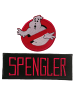 Catch the Patch Ghostbuster Set 2 Stück Spengler Logo FilmApplikation Bügelbild inRot