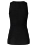 super.natural Merino Tanktop in schwarz