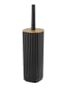 Wenko WC-Garnitur Rotello Schwarz, WC-Garnitur Mod. Rotello Schwarz in Schwarz