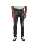 Dsquared2 Slim-Fit-Jeans im Distressed-Look Schwarz