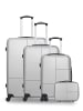 Hero 4 tlg. Kofferset CORONADO-C in HeLgrau (95L/64L/37L/9L)
