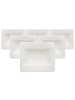 Villeroy & Boch 6er Set Suppenteller Modern Grace 24 x 20 cm in weiß